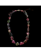 Collier Tourmaline Melon d'eau