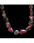Collier Tourmaline Melon d'eau