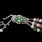 Collier Tourmaline multicolore & Perles