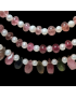 Collier Tourmaline multicolore & Perles
