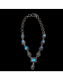 Collier Labradorite sertie Argent 925