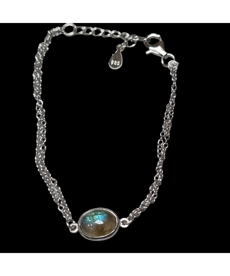 Bracelet Labradorite Argent 925