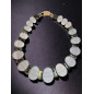 Collier Labradorite & Cristal de roche