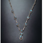Collier Labradorite sertie Argent 925