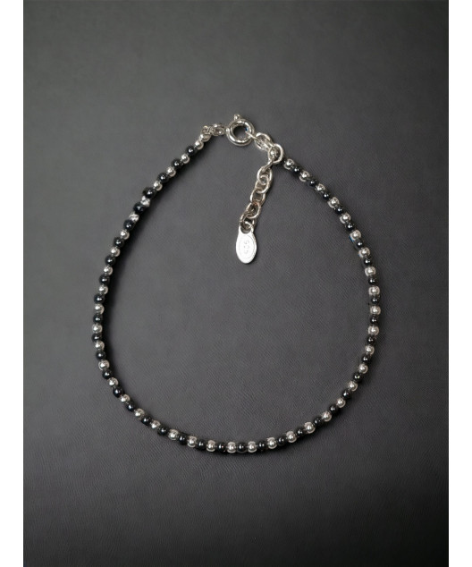 Bracelet Hématite Argent 925