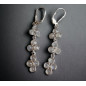 Boucles Pierres de lune serties Argent 925