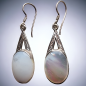 Boucles Nacre Argent 925