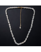 Collier Cristal de roche baroque