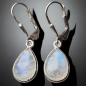 Boucles Pierre de lune Argent 925