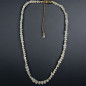 Collier Cristal de roche fermoir doré