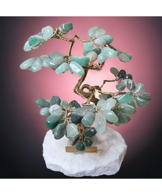 Arbre du Bonheur Aventurine verte