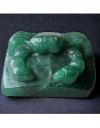 Crabe Aventurine verte