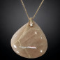 Pendentif Garniérite avec chaîne