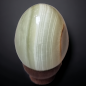 Œuf Onyx verte marbrée