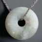 Pendentif Jade Donut avec chaîne