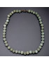 Collier Jade Pierre rondes 8 mm nouées