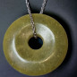 Pendentif Jade Coréen Donut avec chaîne