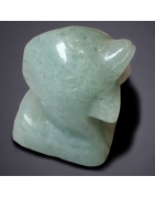 Dauphin Aventurine verte