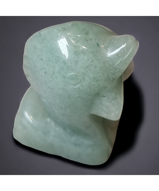 Dauphin Aventurine verte