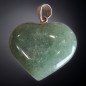 Pendentif Cœur Aventurine verte