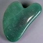 Gua Sha de massage Aventurine verte