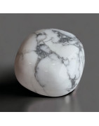 Pierre roulée Howlite
