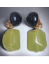 Boucles Bakélite clips