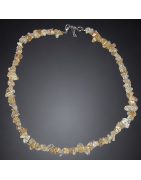 Collier Citrine baroque