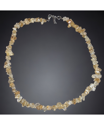 Collier Citrine baroque