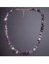 Collier Améthyste forme olive