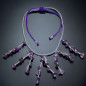 Collier Améthyste cordon réglable