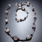 Collier Améthyste & Swarovski