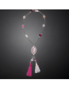 Collier Quartz rose & Agate