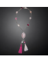 Collier Quartz rose & Agate