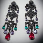 Boucles Zirconium multicolore