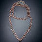 Collier Grenat facetté Argent 925