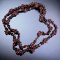 Collier Grenat baroque