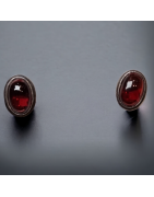 Boucles Ambre ovales pm Argent 925
