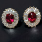 Boucles Zirconium à clips