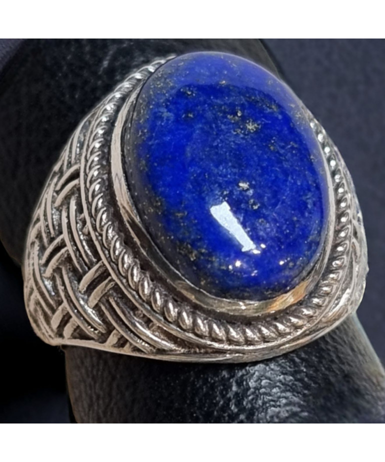 Bague Lapis-lazuli Argent 925 Taille 63