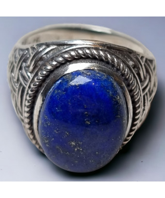 Bague Lapis-lazuli Argent 925 Taille 63