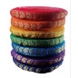 Coussins 7 Chakras diamètre 10 cm lot de 7