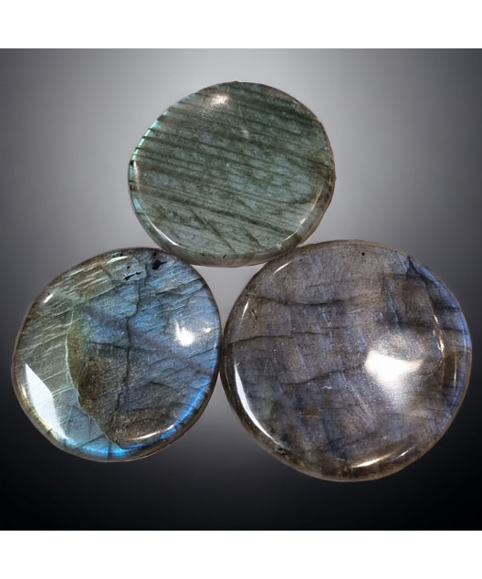 Pierre plate Labradorite