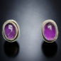 Boucles Améthyste Argent 925