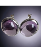 Boucles Améthyste Argent 925