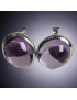 Boucles Améthyste Argent 925