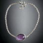 Bracelet Améthyste facettés Argent 925