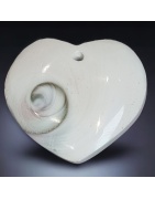 Pendentif Œil de Sainte-Lucie Cœur