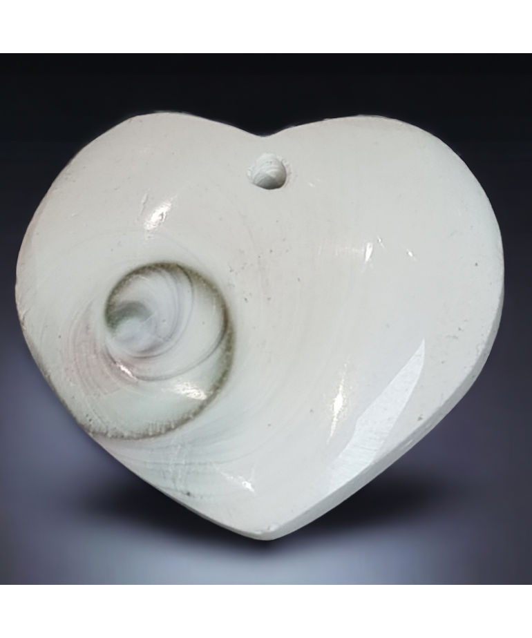 Pendentif Œil de Sainte-Lucie Cœur