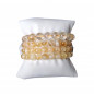 Bracelet Citrine pierres rondes (s)